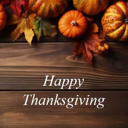 Happy Thanksgiving 2023!